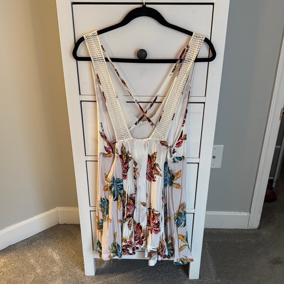 Free People Floral White Dress - Picture 2 of 8